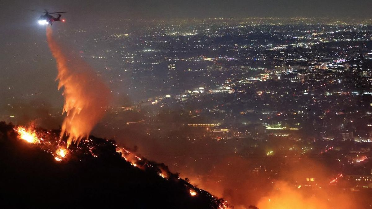 kebakaran Los Angeles